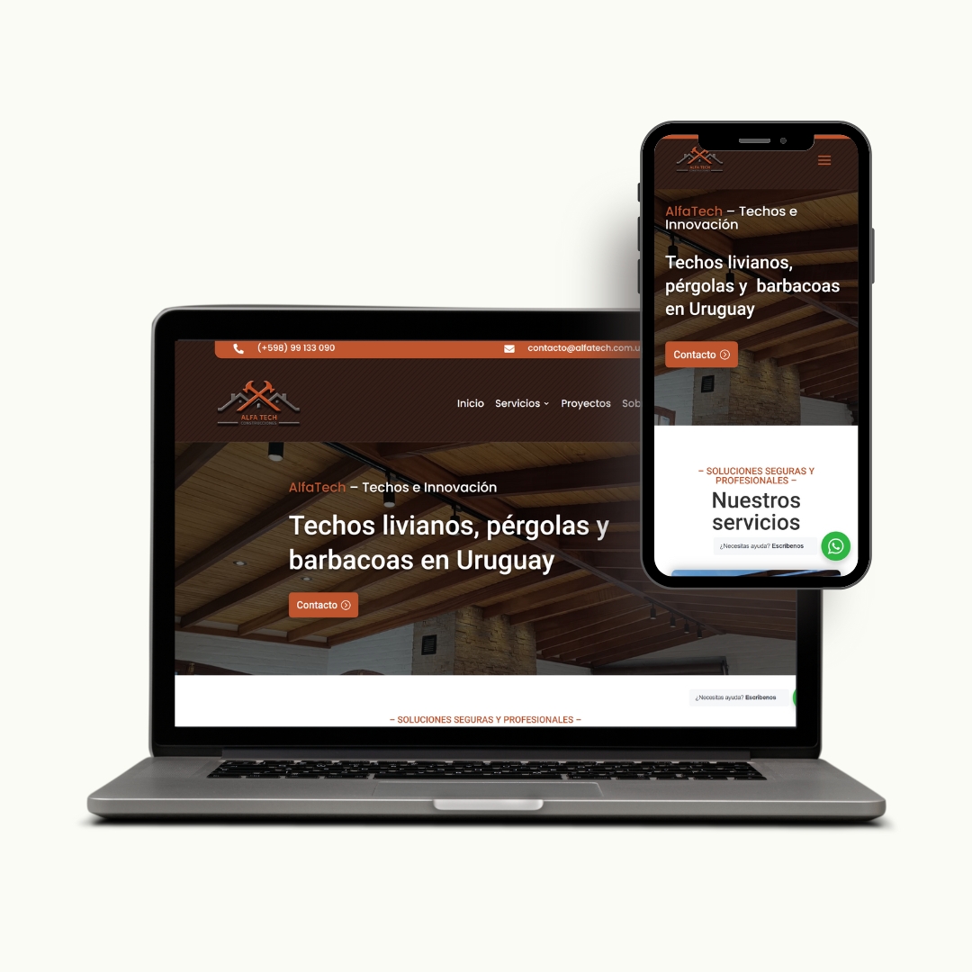 Sitio web de AlfaTech